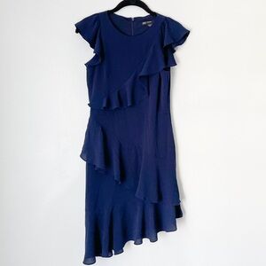 Maggie London Petite Navy Blue Dress Size 2P